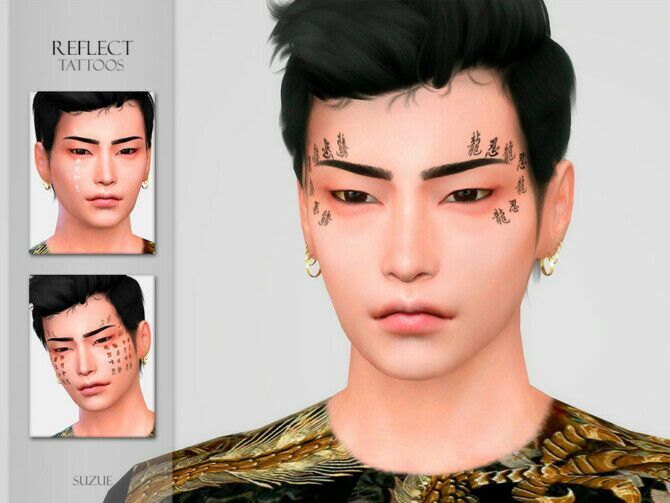 Reflect Tattoos By Suzue 1 Reflect Tattoos By Suzue Sims 4 CC