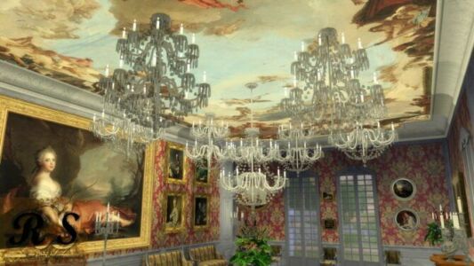 Royal Crystal Chandelier SET At Regal Sims Sims 4 CC