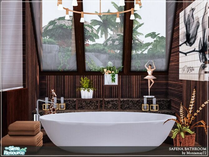 Safena Bathroom By Moniamay72 2 sims 4 cc safena bathroom by moniamay72 2