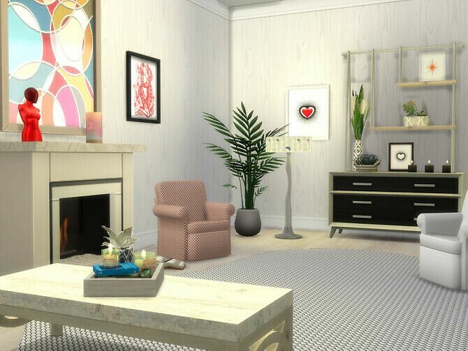 Scandinavian Living By Seimar8 2 sims 4 cc scandinavian living by seimar8 2