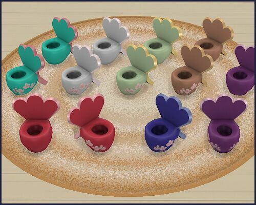 Seashell Potty At Cappussims4You 1 Seashell Potty At Cappussims4You Sims 4 CC
