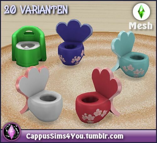 Seashell Potty At Cappussims4You 2 sims 4 cc seashell potty at cappussims4you 2