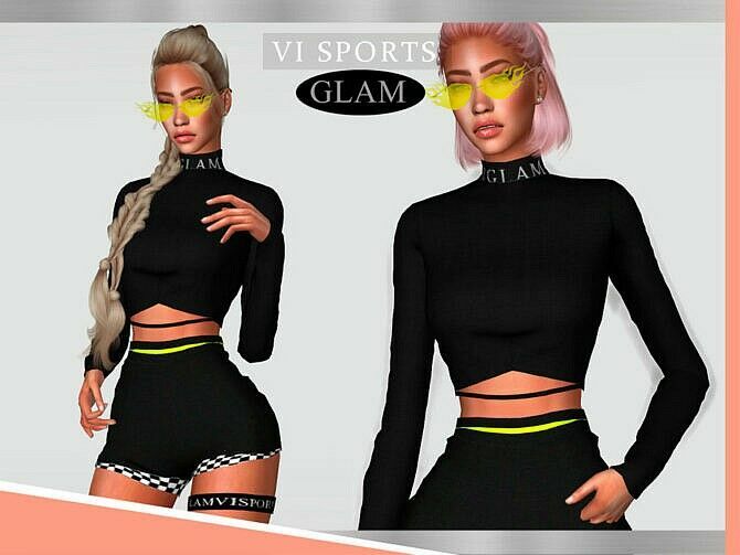 Second-Skin Sportglam VI – I By VIY Sims 1 Second-Skin Sportglam VI – I By VIY Sims Sims 4 CC