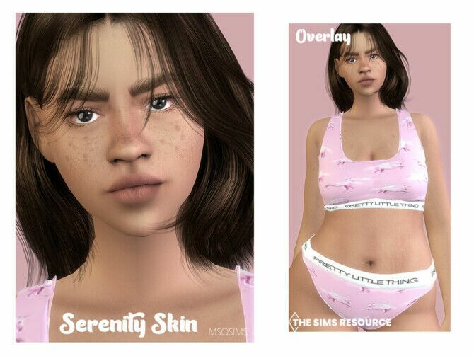 Serenity Skin Overlay By Msqsims 1 Serenity Skin Overlay By Msqsims Sims 4 CC