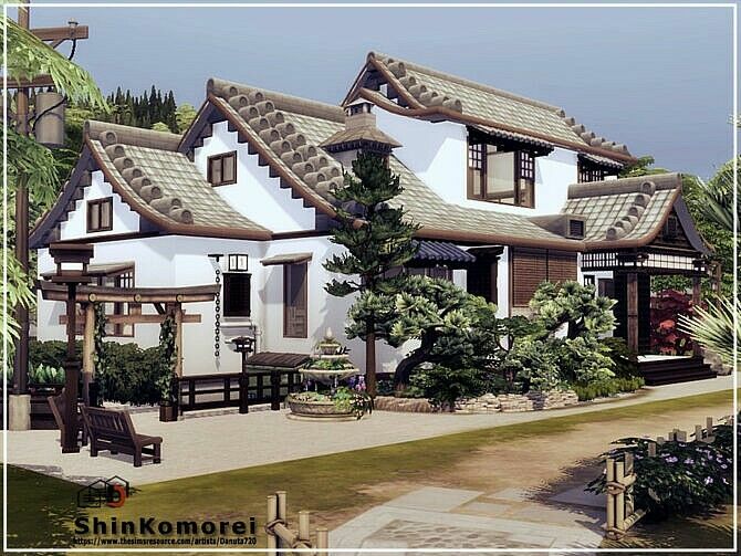 Shinkomorei Home By Danuta720 1 Shinkomorei Home By Danuta720 Sims 4 CC