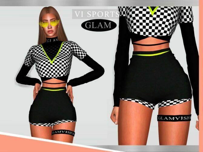 Shorts Sportglam VI – I By VIY Sims 1 Shorts Sportglam VI – I By VIY Sims Sims 4 CC
