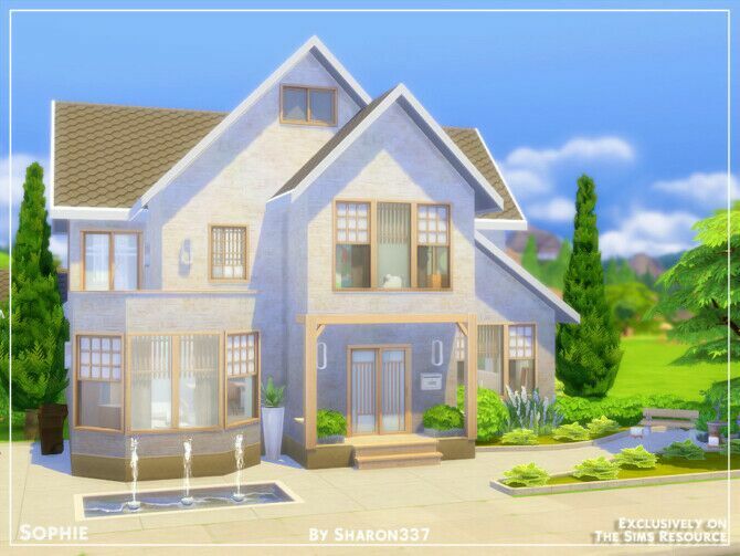 Sophie Home By Sharon337 1 Sophie Home By Sharon337 Sims 4 CC