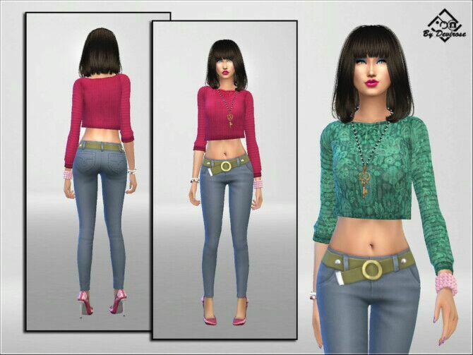 Spring Pullover By Devirose 3 sims 4 cc spring pullover by devirose 3