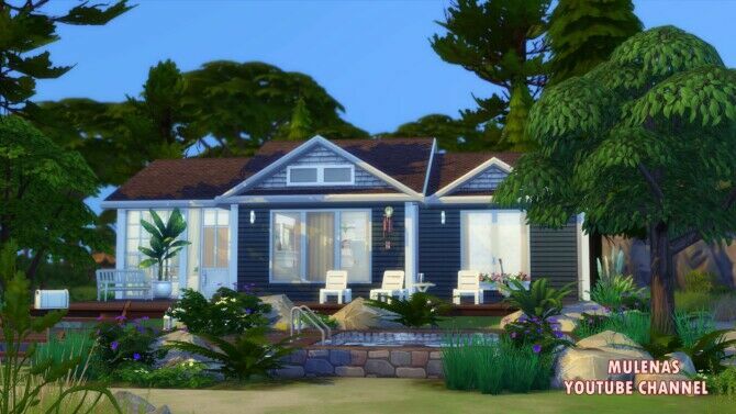 Summer House At Sims By Mulena 1 Summer House At Sims By Mulena Sims 4 CC