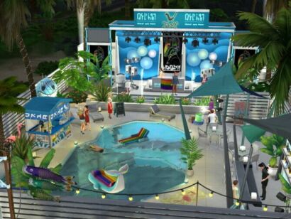 Summer Music Festival (Lounge) By Flubs79 Sims 4 CC