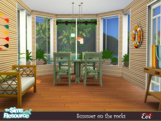 Summer ON The Rocks By EVI 3 sims 4 cc summer on the rocks by evi 4