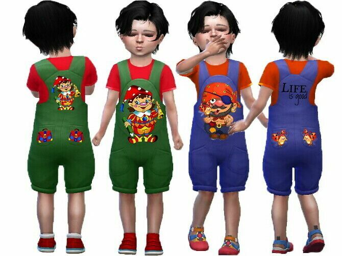 Toddler BOY Outfit 01 By Trudieopp 1 Toddler BOY Outfit 01 By Trudieopp Sims 4 CC