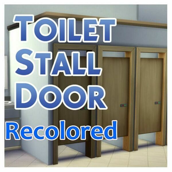 Toilet Stall Door Recolors By Bluehorse At Mod The Sims 1 Toilet Stall Door Recolors By Bluehorse At Mod The Sims Sims 4 CC