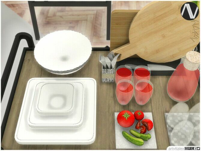 Tyler Outdoor Dining Extra By Artvitalex 3 sims 4 cc tyler outdoor dining extra by artvitalex 4