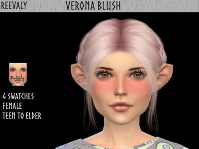 Verona Blush By Reevaly Sims 4 CC