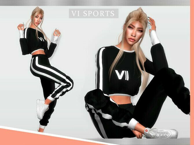 VI Sports Pants – I By VIY Sims 1 VI Sports Pants – I By VIY Sims Sims 4 CC