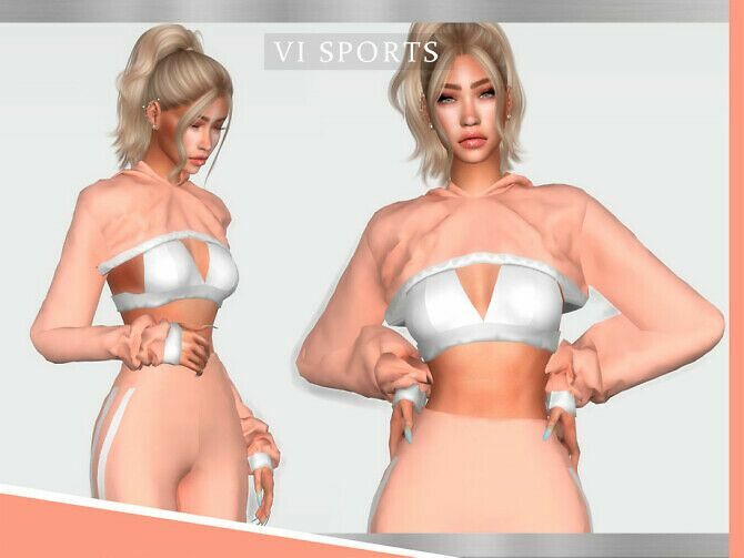 VI Sports TOP – III By VIY Sims Sims 4 CC
