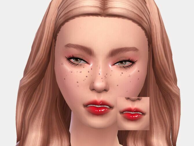 Yella Lipgloss By Sagittariah 1 Yella Lipgloss By Sagittariah Sims 4 CC