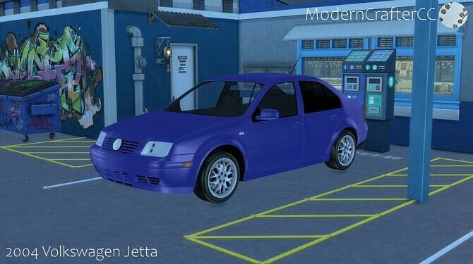 2004 Volkswagen Jetta At Modern Crafter CC 1 2004 Volkswagen Jetta At Modern Crafter CC Sims 4 CC