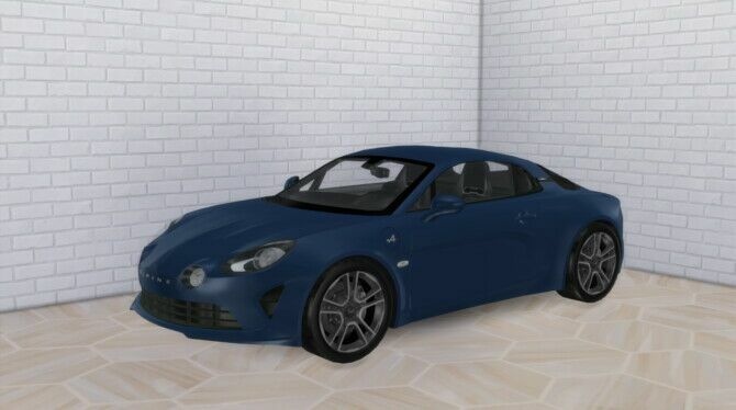 2018 Alpine A110 At Modern Crafter CC 2 sims 4 cc 2018 alpine a110 at modern crafter cc 4