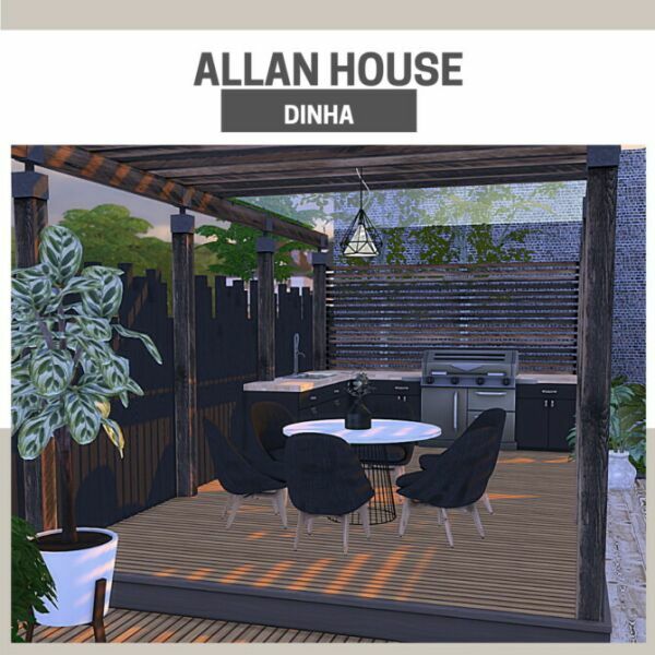 Allan House At Dinha Gamer 2 sims 4 cc allan house at dinha gamer 3
