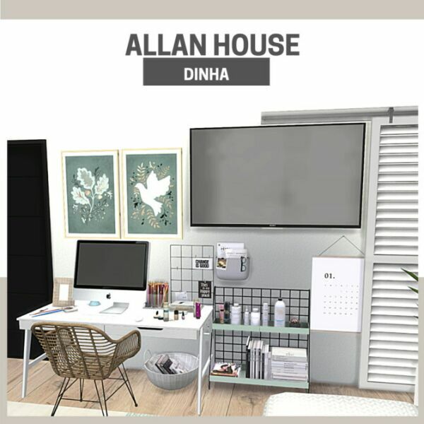 Allan House At Dinha Gamer 3 sims 4 cc allan house at dinha gamer 4