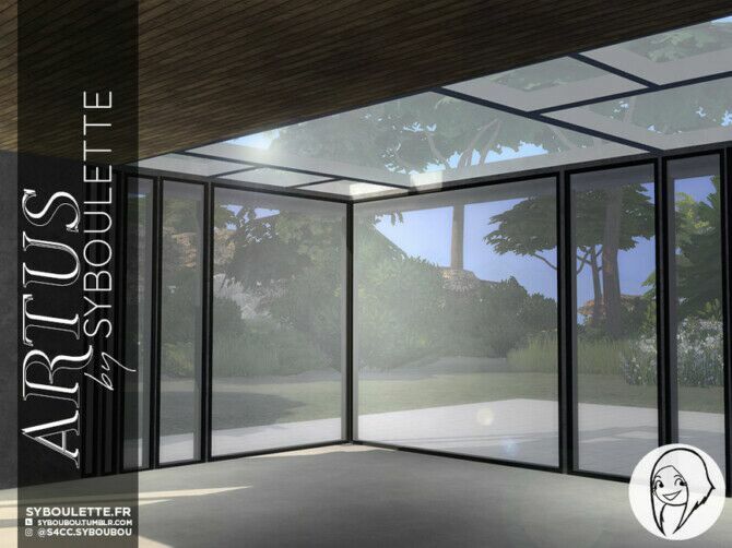Artus Part 1 – Vertical Windows By Syboubou 2 sims 4 cc artus part 1 vertical windows by syboubou 2