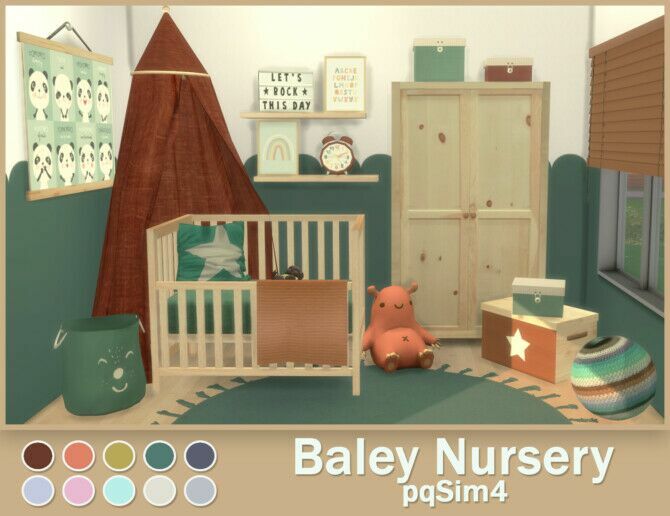 Baley Nursery At Pqsims4 1 Baley Nursery At Pqsims4 Sims 4 CC