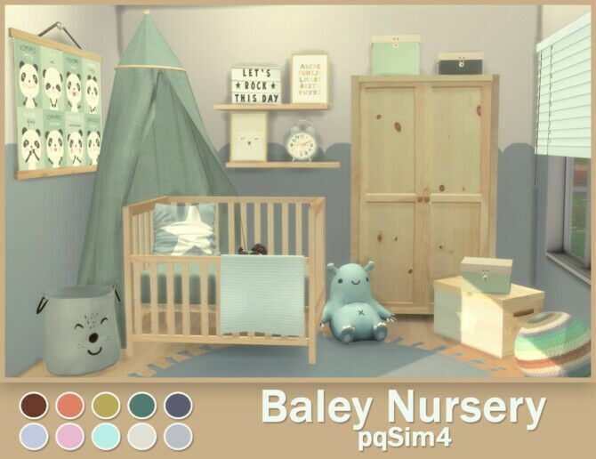 Baley Nursery At Pqsims4 2 sims 4 cc baley nursery at pqsims4 4