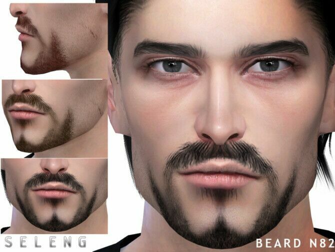 Beard N82 By Seleng 1 Beard N82 By Seleng Sims 4 CC