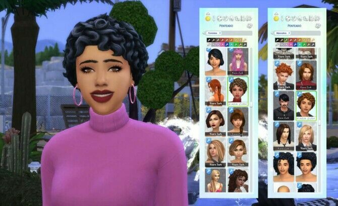 Camila Curls At MY Stuff Origin 2 sims 4 cc camila curls at my stuff origin 2