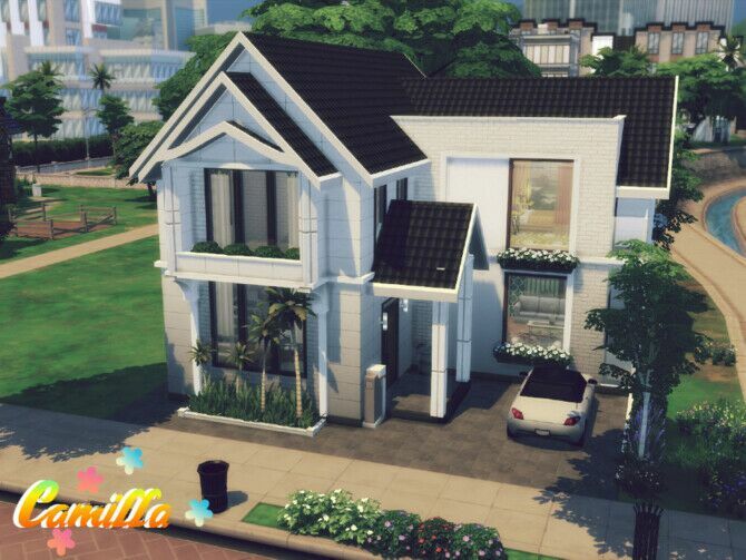 Camilla House By Genkaiharetsu 1 Camilla House By Genkaiharetsu Sims 4 CC