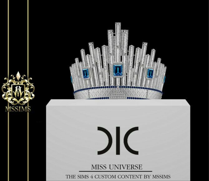 DIC Miss Universe Crown At Mssims 1 DIC Miss Universe Crown At Mssims Sims 4 CC