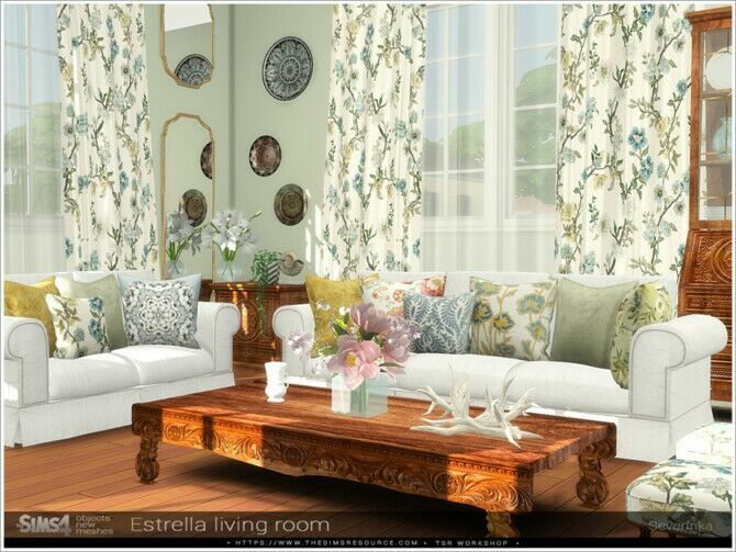 Estrella Living Room By Severinka 4 sims 4 cc estrella living room by severinka 2