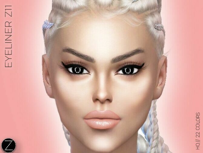 Eyeliner Z11 By Zenx 1 Eyeliner Z11 By Zenx Sims 4 CC