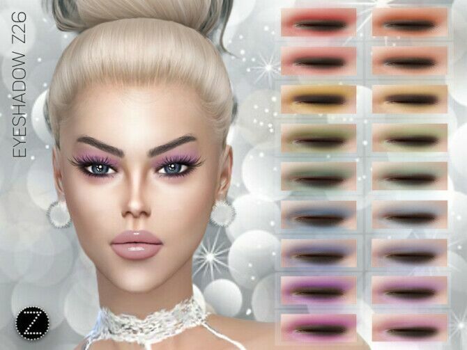 Eyeshadow Z26 By Zenx 1 Eyeshadow Z26 By Zenx Sims 4 CC