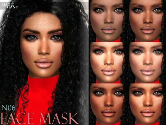 Face Mask N06 By Magichand 1 Face Mask N06 By Magichand Sims 4 CC