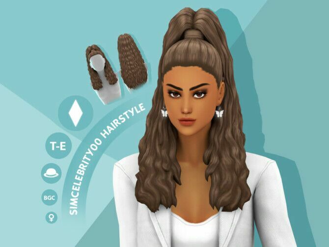 Fallon Hairstyle By Simcelebrity00 1 Fallon Hairstyle By Simcelebrity00 Sims 4 CC