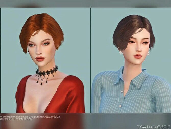 Female Hair G30 By Daisy-Sims 1 Female Hair G30 By Daisy-Sims Sims 4 CC