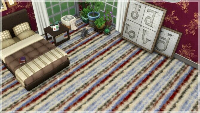 Fluffy Stripes Carpets At Annett’s Sims 4 Welt 4 sims 4 cc fluffy stripes carpets at annetts sims 4 welt 2