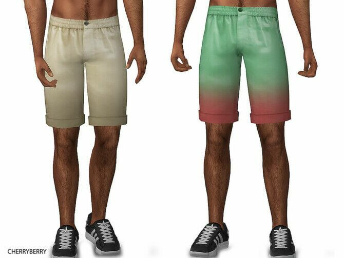 Francis Summer Shorts By Cherryberrysim 1 Francis Summer Shorts By Cherryberrysim Sims 4 CC