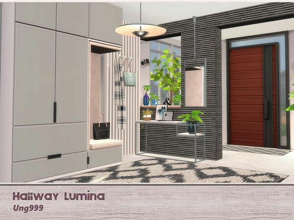 Hallway Lumina By UNG999 7 sims 4 cc free download hallway lumina by ung999 by tsr 2