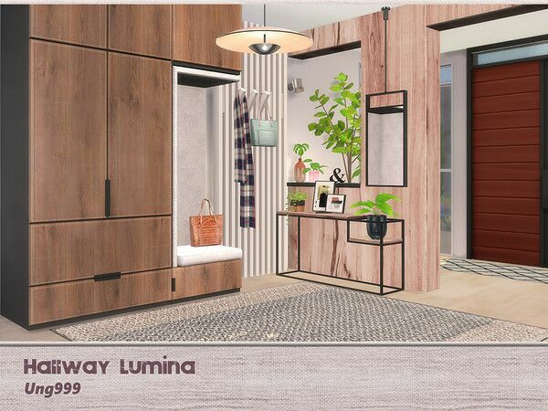 Hallway Lumina By UNG999 5 sims 4 cc free download hallway lumina by ung999 by tsr 4