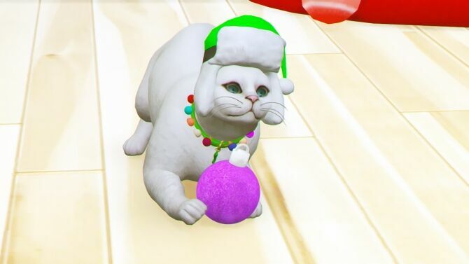 Holiday PET SET By Thiago Mitchell 5 sims 4 cc free download holiday pet set by thiago mitchell by redheadsims 3