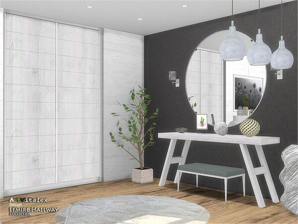 Lemire Hallway By Artvitalex 2 sims 4 cc free download lemire hallway by artvitalex by tsr 2