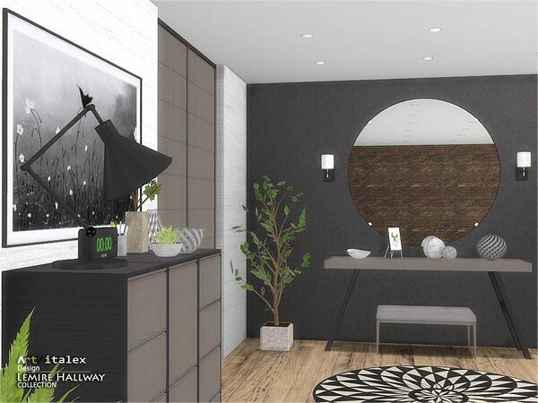 Lemire Hallway By Artvitalex 4 sims 4 cc free download lemire hallway by artvitalex by tsr 4