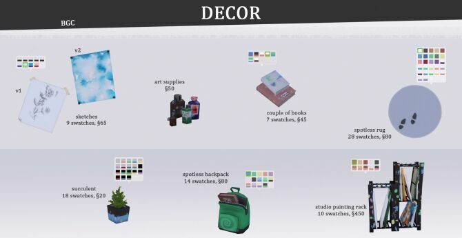 Young Artist Stuff Pack By Ignifex By Mod The Sims 1 Young Artist Stuff Pack By Ignifex By Mod The Sims Sims 4 CC