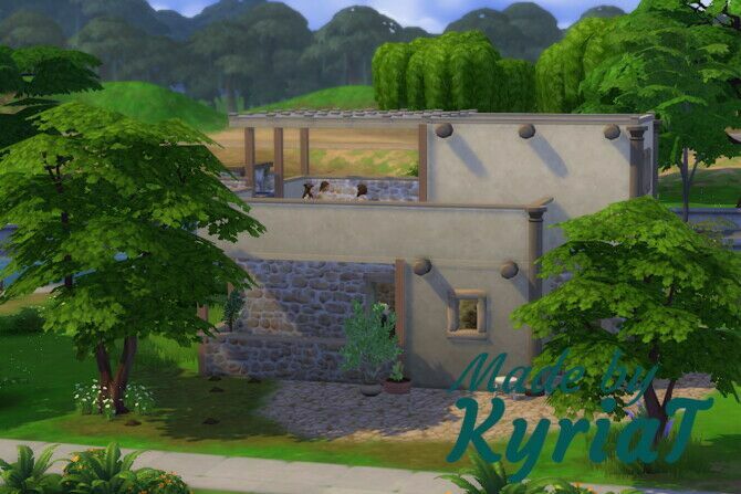 Gournia House At Kyriat’s Sims 4 World 1 Gournia House At Kyriat’s Sims 4 World Sims 4 CC
