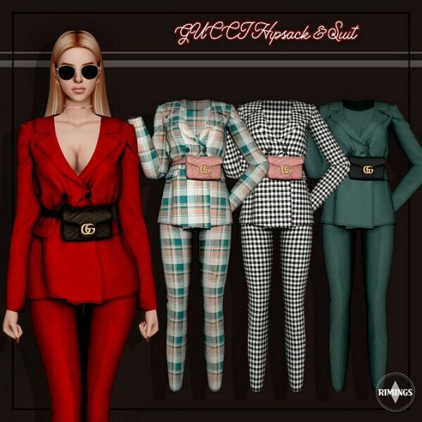 Hipsack & Suit At Rimings 1 Hipsack & Suit At Rimings Sims 4 CC