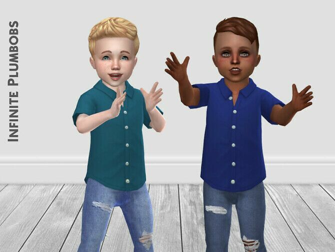 IP Toddler Silk Shirt By Infiniteplumbobs 1 IP Toddler Silk Shirt By Infiniteplumbobs Sims 4 CC